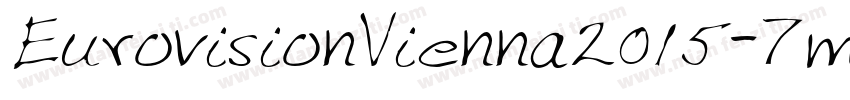 EurovisionVienna2015-7mzB字体转换
