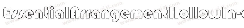 EssentialArrangementHollowIn-qwY1字体转换