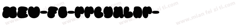NEU-F6-rregular字体转换