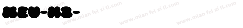 NEU-HZ字体转换