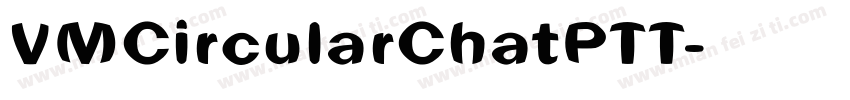 VMCircularChatPTT字体转换