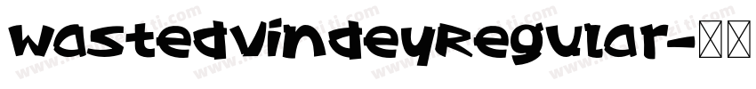 WastedVindeyRegular字体转换