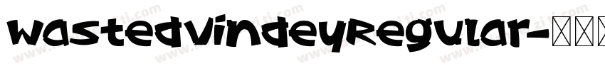 WastedVindeyRegular字体转换