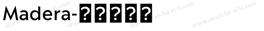 Madera字体转换