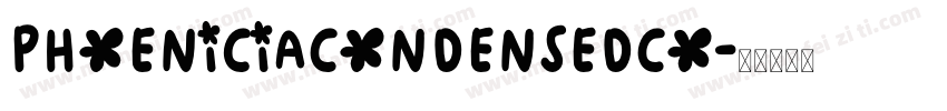 PhoeniciaCondensedCo字体转换