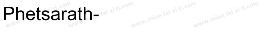 Phetsarath字体转换