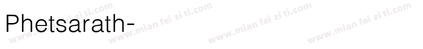 Phetsarath字体转换
