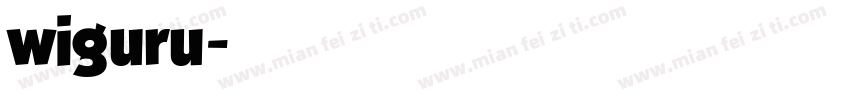 wiguru字体转换