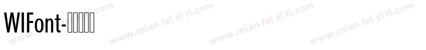 WIFont字体转换