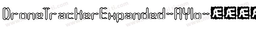 DroneTrackerExpanded-RY1o字体转换