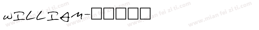william字体转换