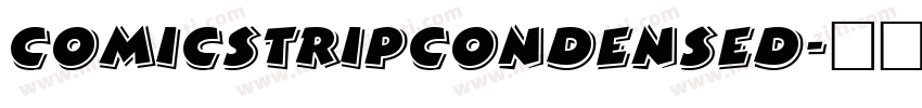 ComicStripCondensed字体转换