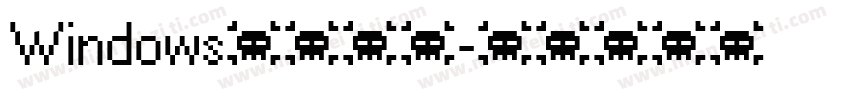Windows中文字体字体转换