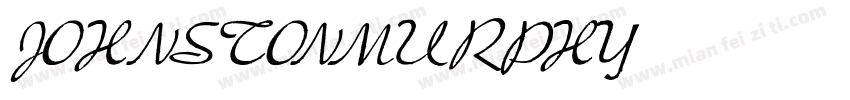 JOHNSTONMURPHY字体转换