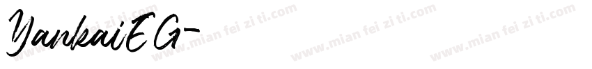 YankaiEG字体转换