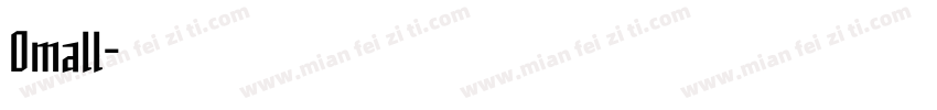 Omall字体转换