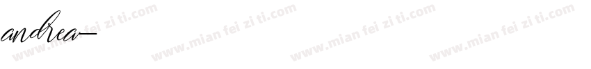 andrea字体转换