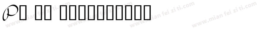 Publish3_1字体转换