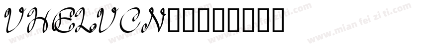 VHELVCN_1字体转换