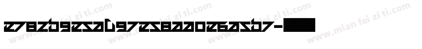 E782B9E5AD97E58AA0E6A5B7字体转换