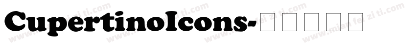 CupertinoIcons字体转换