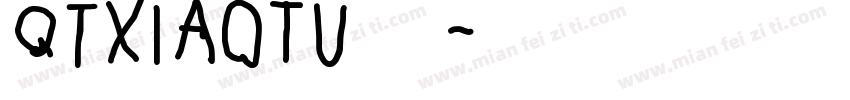 QTxiaotu样品字体转换