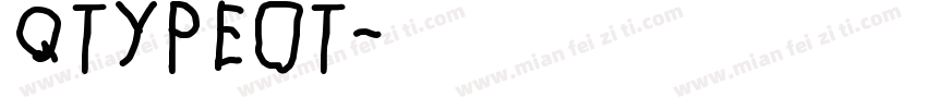 QTypeOT字体转换