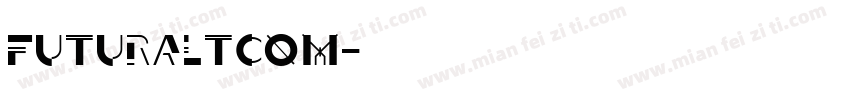 FUTURALTCOM字体转换