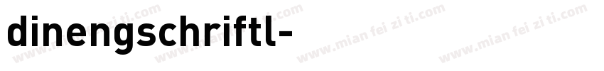 dinengschriftl字体转换