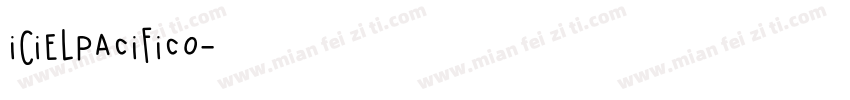 iCielPacifico字体转换