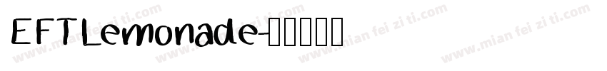 EFTLemonade字体转换