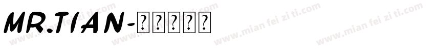 Mr.tian字体转换
