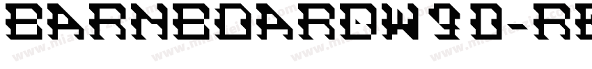 BarnboardW90-Regular字体转换
