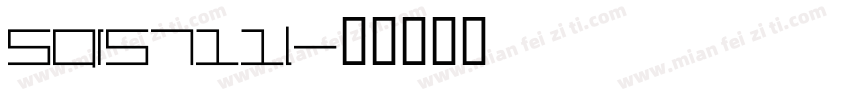Sqrs711l字体转换