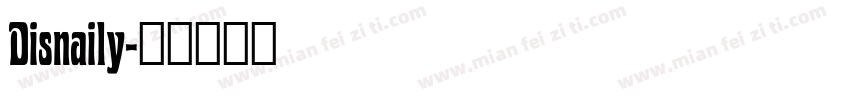 Disnaily字体转换
