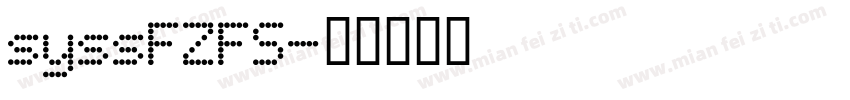 syssFZFS字体转换
