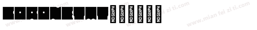 CoronetMT字体转换