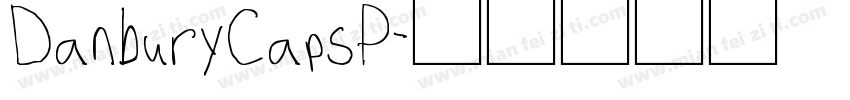 DanburyCapsP字体转换