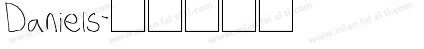 Daniels字体转换