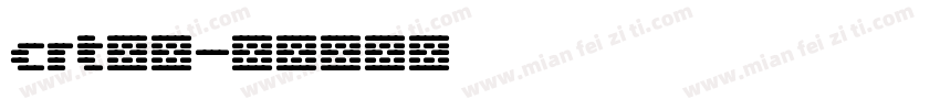 crt字库字体转换