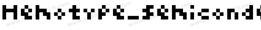 Memotype-Semicondens字体转换