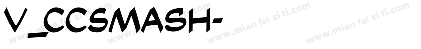v_CCSmash字体转换