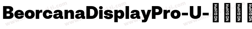 BeorcanaDisplayPro-U字体转换