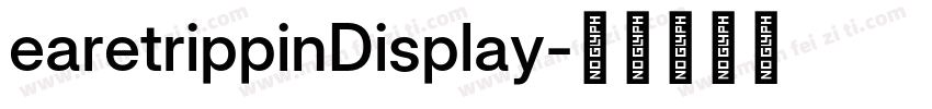 earetrippinDisplay字体转换