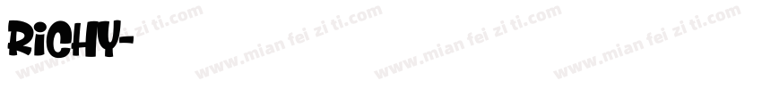 richy字体转换