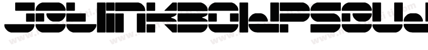 JetlinkBoldPseudoSong字体转换