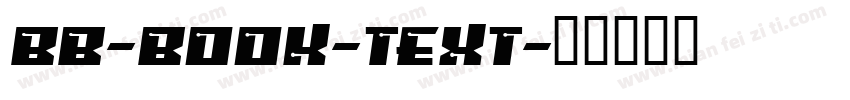bb-book-text字体转换