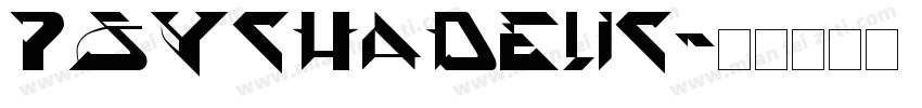 Psychadelic字体转换