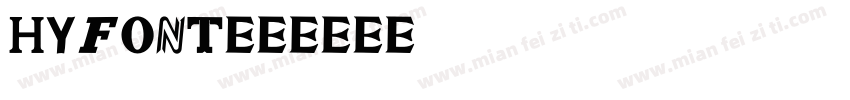 HyFont字体转换