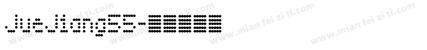 JueJiang55字体转换